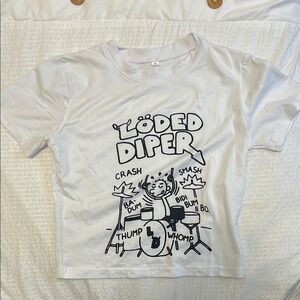 Diary of a wimpy kid White Graphic T-Shirt